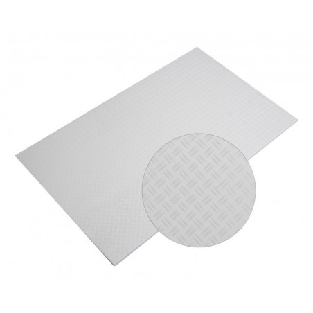 Pavimento con estructura de placa correctora 1: 5 - 1: 8, doble corrugado